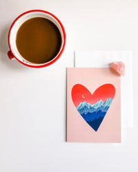 Mountain Love Greeting Card