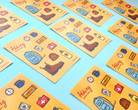 Hiking Sticker Sheet