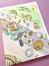 Have a Lovely Day - Outdoor Party Everyday/Birthday Greeting Card