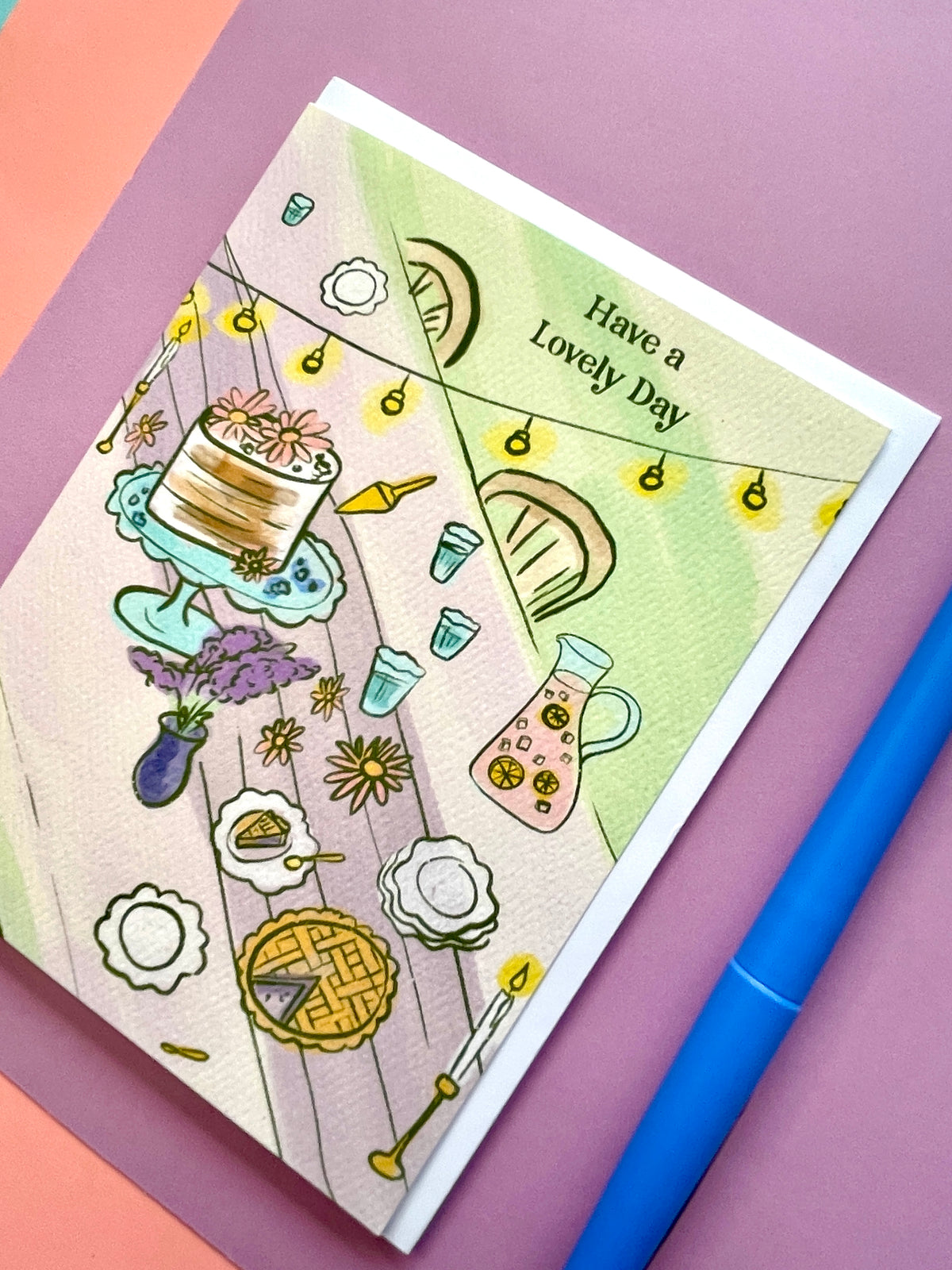 Have a Lovely Day - Outdoor Party Everyday/Birthday Greeting Card