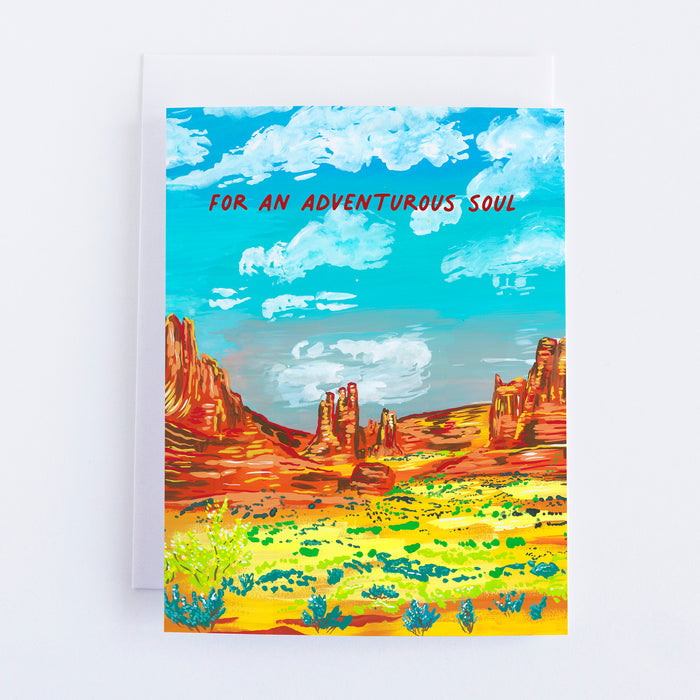 Arches Adventurous Soul Greeting Card