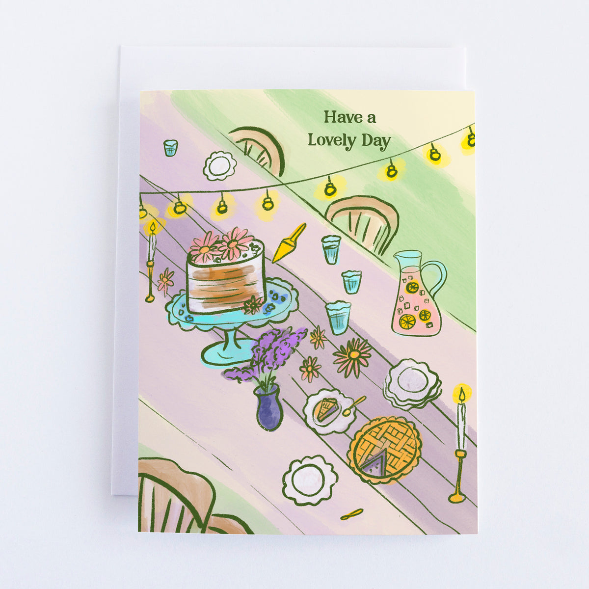 Have a Lovely Day - Outdoor Party Everyday/Birthday Greeting Card
