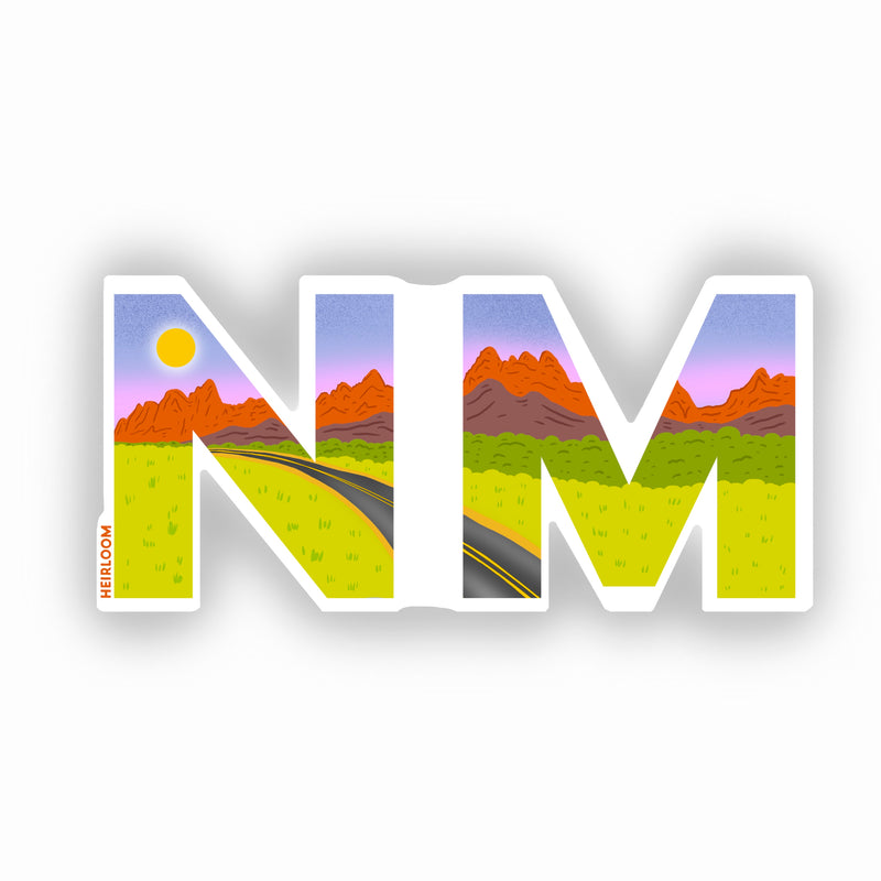 New Mexico NM State Sticker