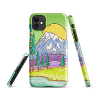Green Sky Mount Rainier - Snap case for iPhone®