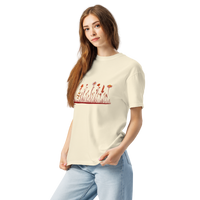 Row of Wildflowers - Unisex Garment-Dyed Heavyweight T-shirt
