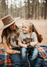 Little Bit Wild Bear Toddler T-Shirt