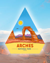 Arches National Park Vinyl Sticker