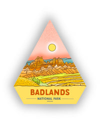 Badlands National Park Vinyl Sticker