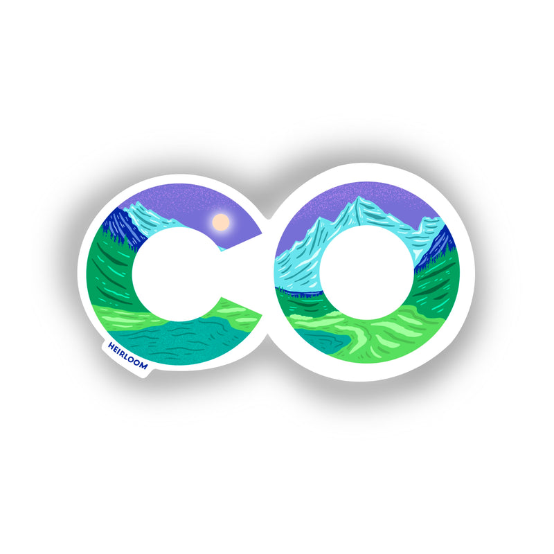 CO Colorado Sticker