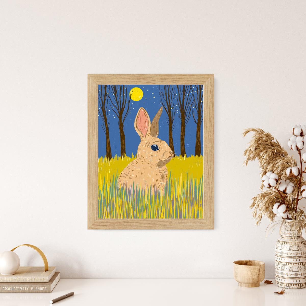 Field Rabbit Art Print