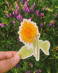 Sunflower Sticker