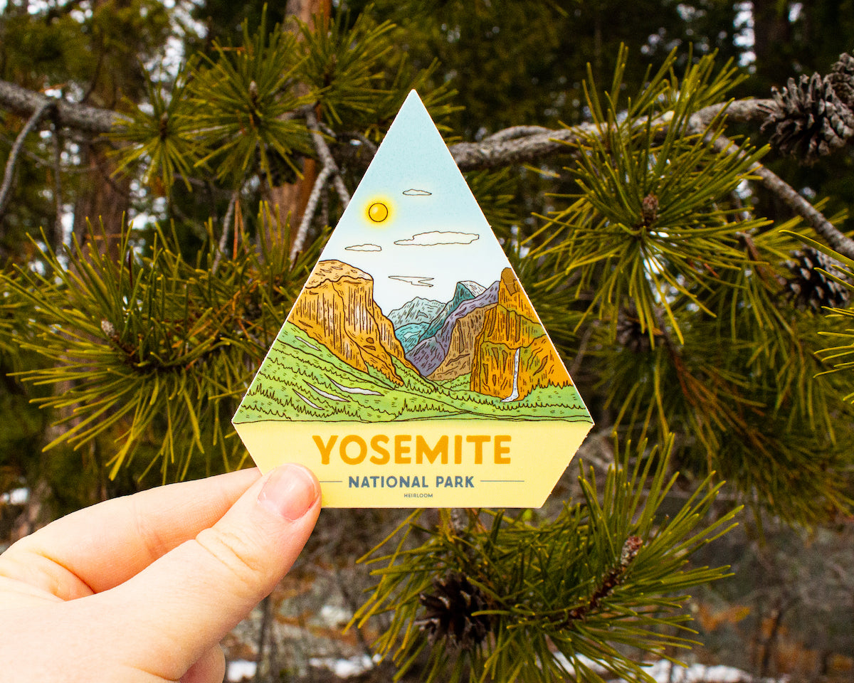 Yosemite National Park Sticker