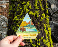 Yellowstone National Park Sticker