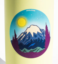 Mount Rainier Full Moon Sticker