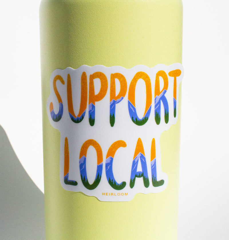 Support Local Sticker