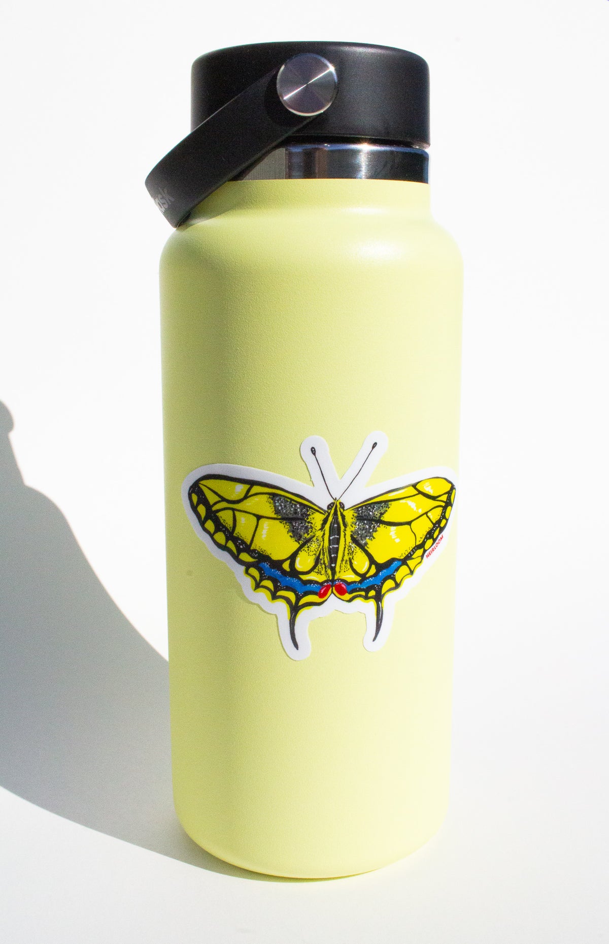 Yellow Swallowtail Butterfly Sticker