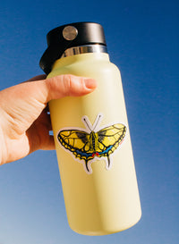 Yellow Swallowtail Butterfly Sticker