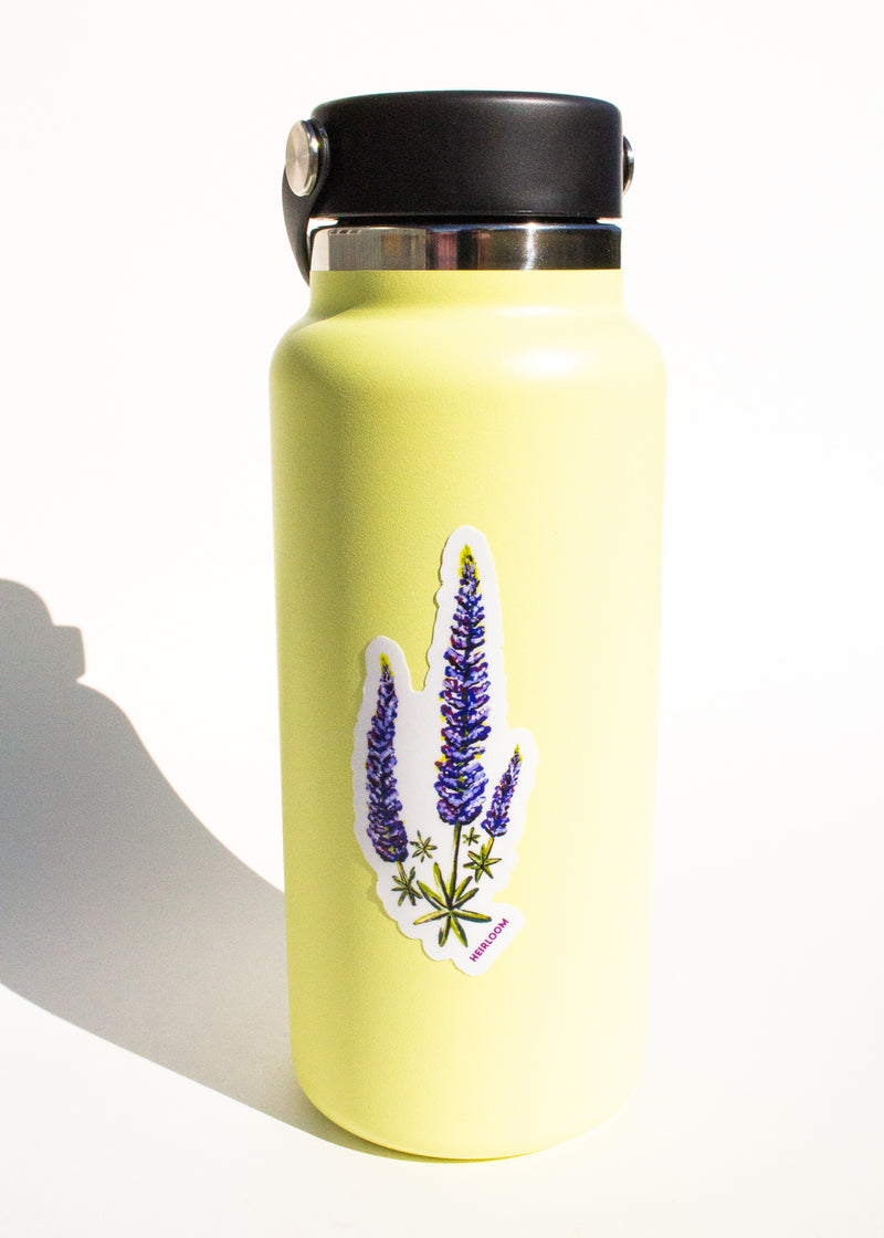 Lupine Wildflower Vinyl Sticker