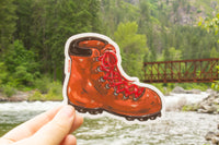 Hiking Boot Sticker