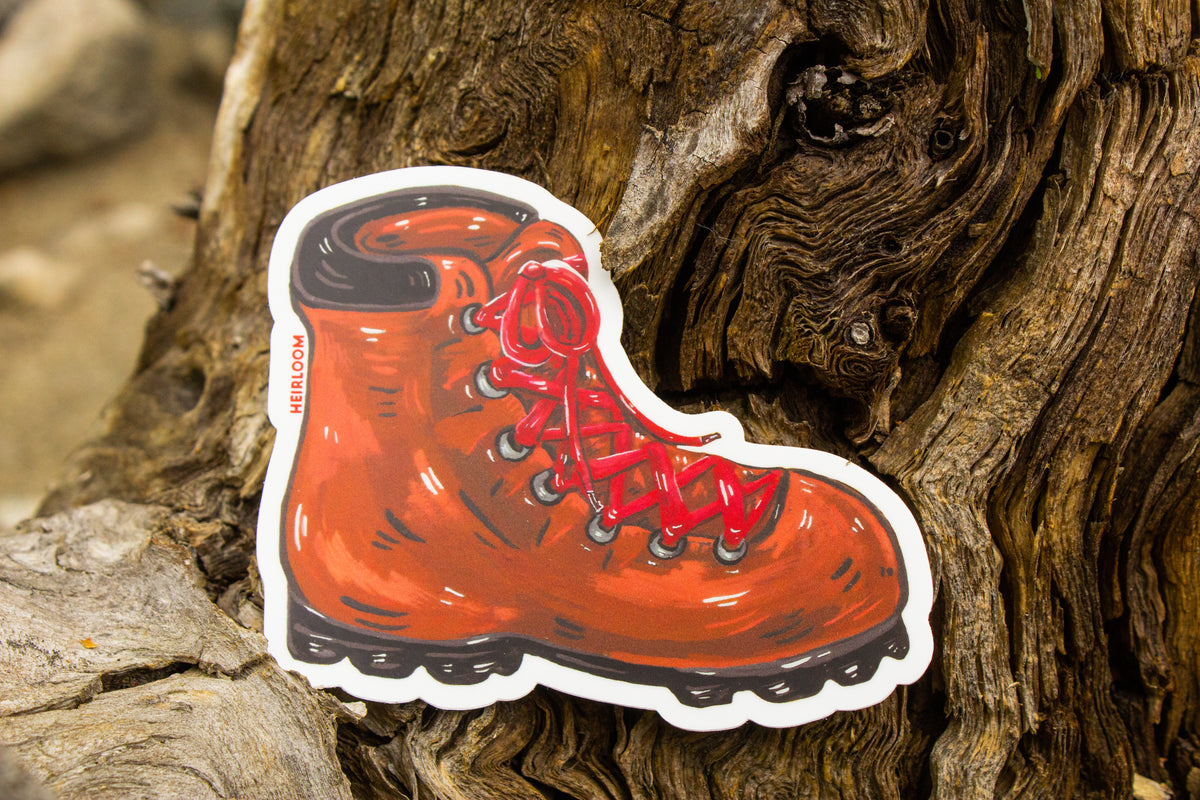 Hiking Boot Sticker