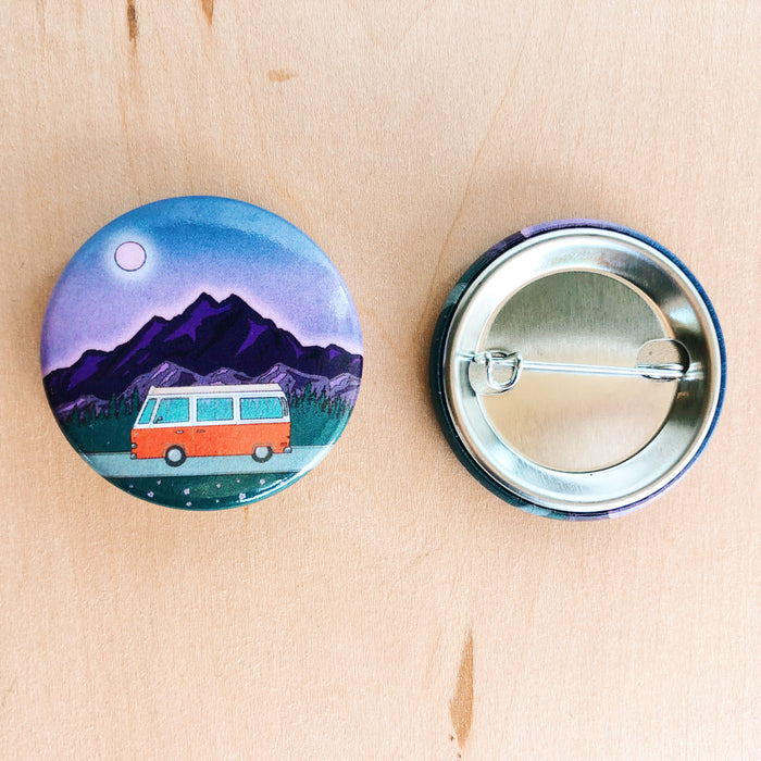 Van Life 1.5" Button Pin