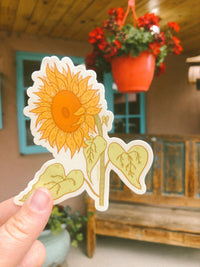 Sunflower Sticker