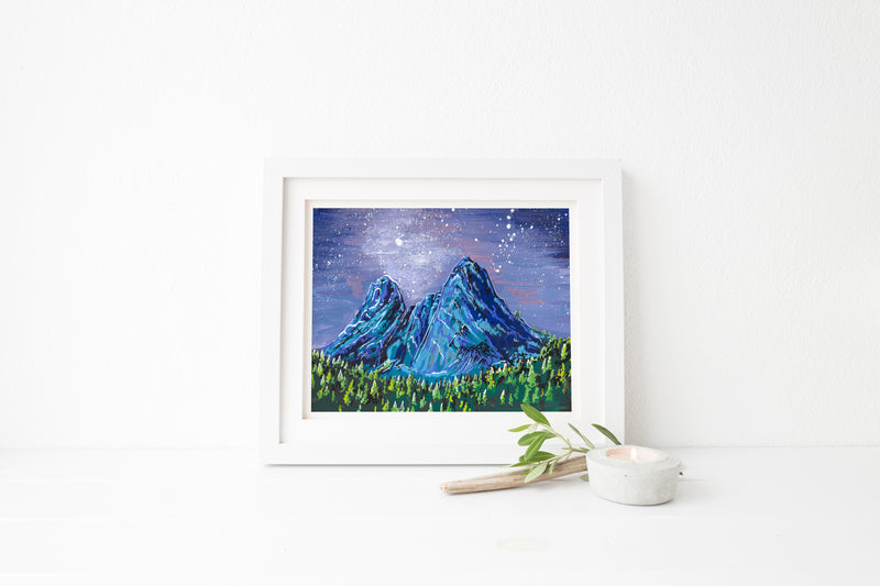 Liberty Bell, North Cascades National Park Art Print