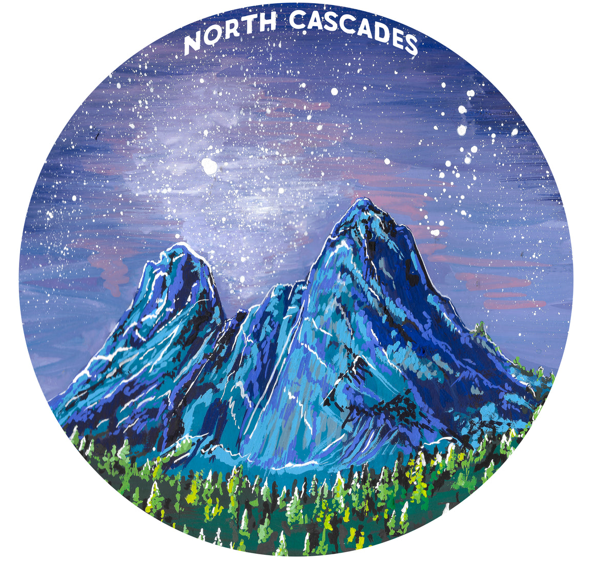 Liberty Bell North Cascades Sticker