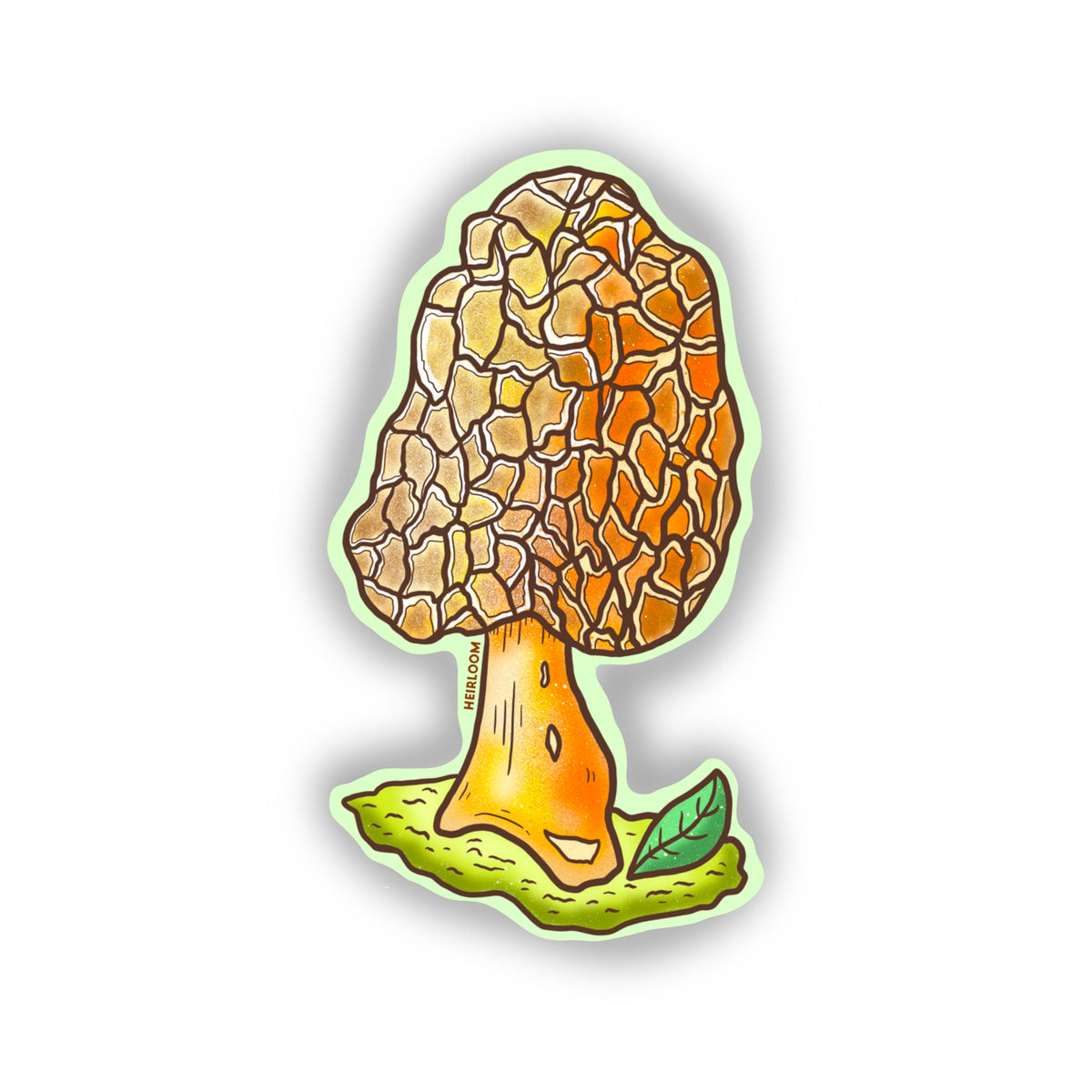 Morel Mushroom Sticker