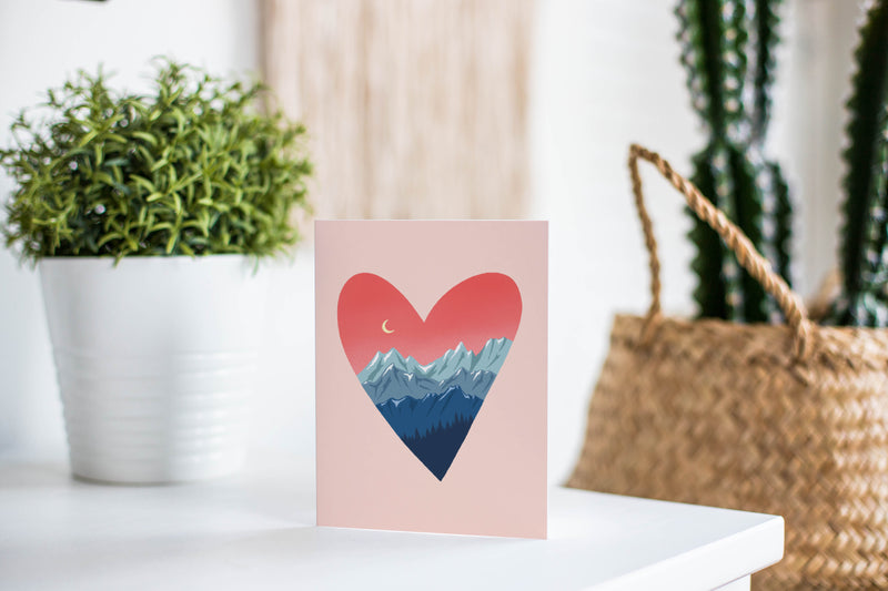 Mountain Love Greeting Card
