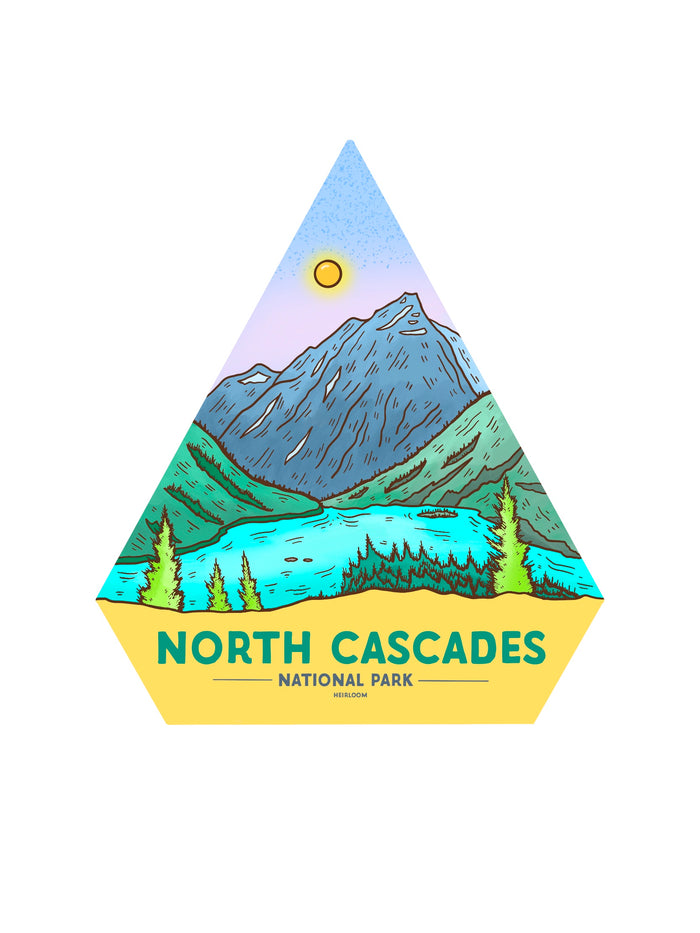 North Cascades National Park Sticker