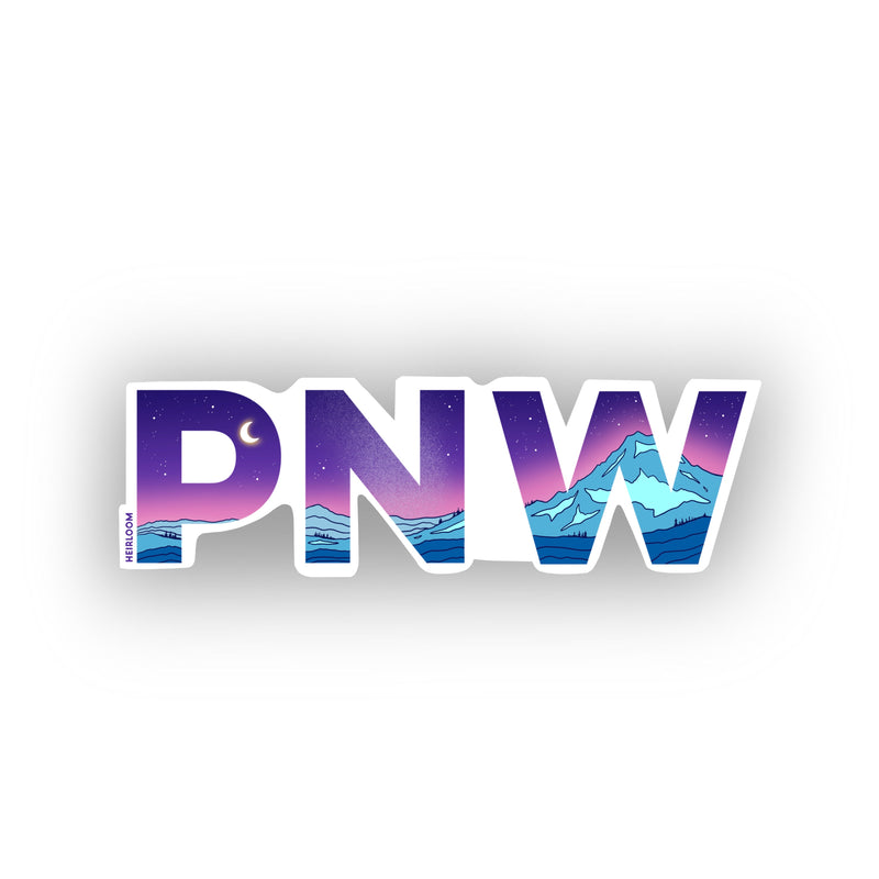 PNW Pacific Northwest Sticker