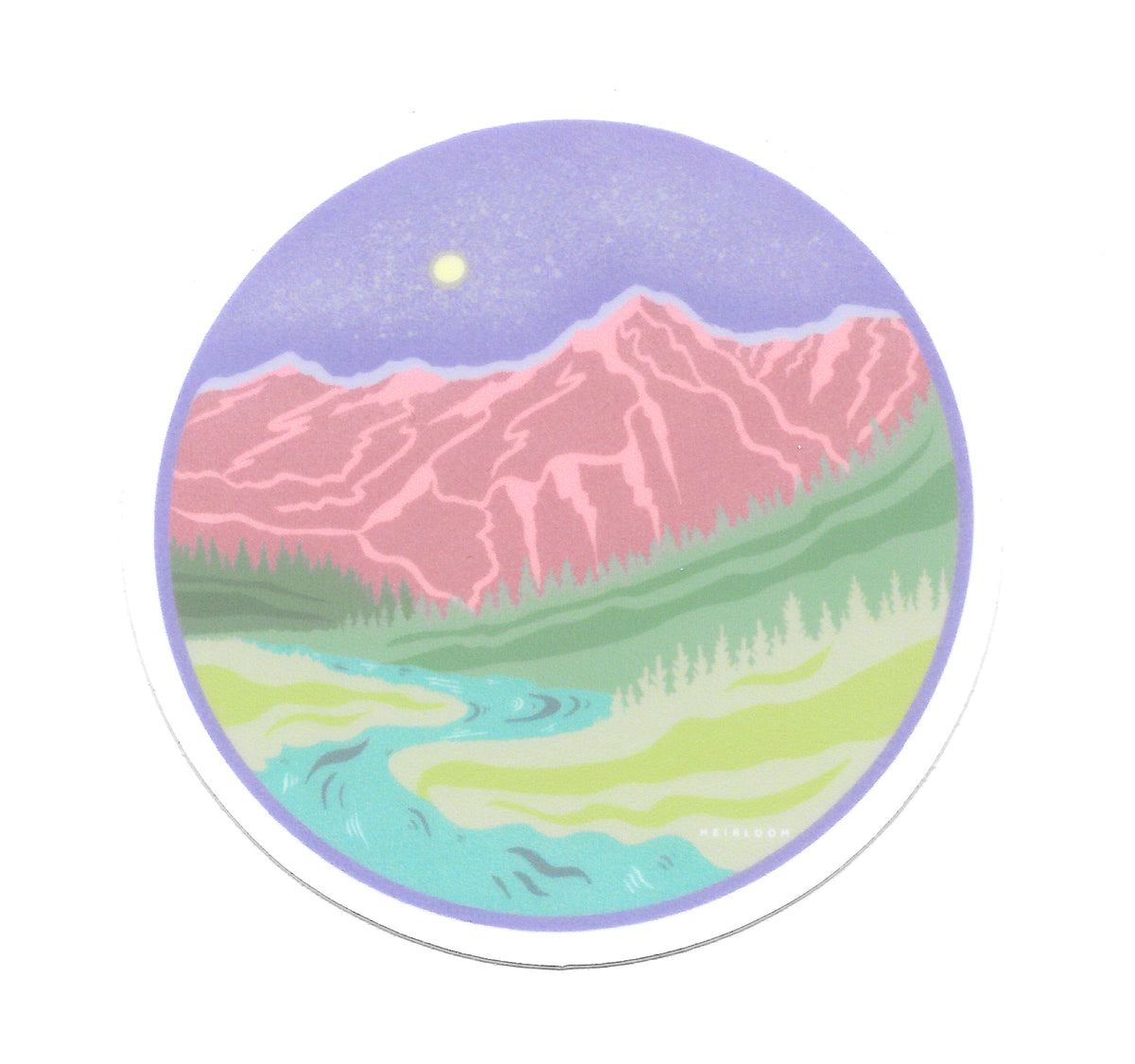 Pastel Leavenworth Sticker - Leavenworth, WA