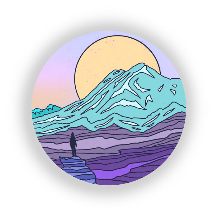 Summit Hiker Sticker
