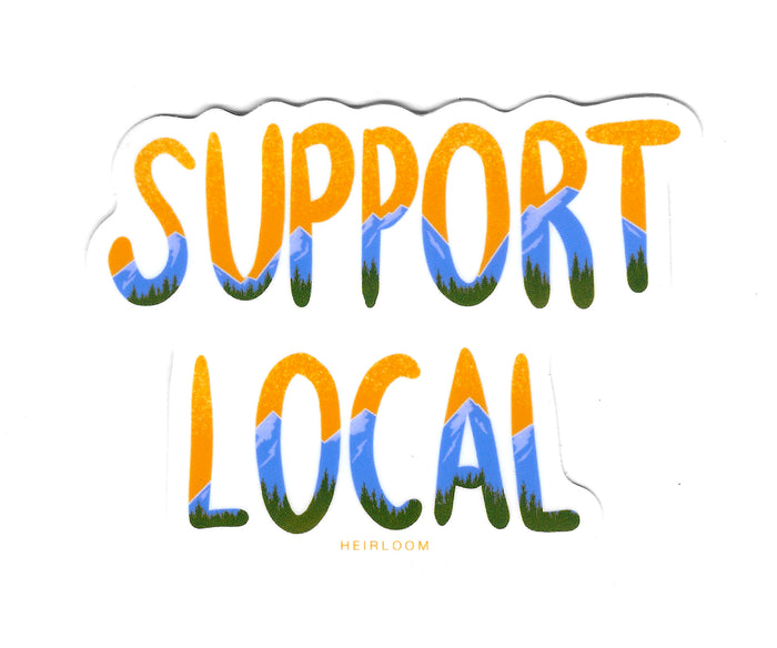 Support Local Sticker