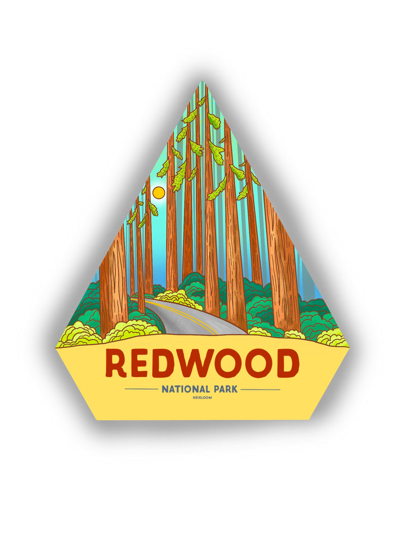 Redwood National Park Vinyl Sticker