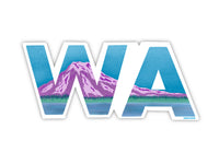 Washington WA State Sticker