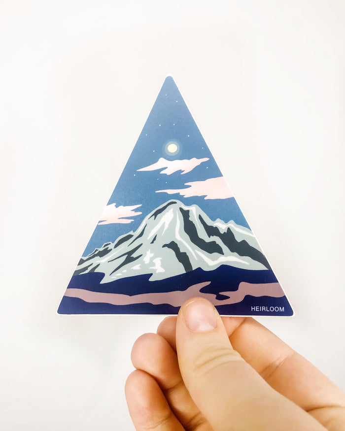 Triangle Peak Sticker