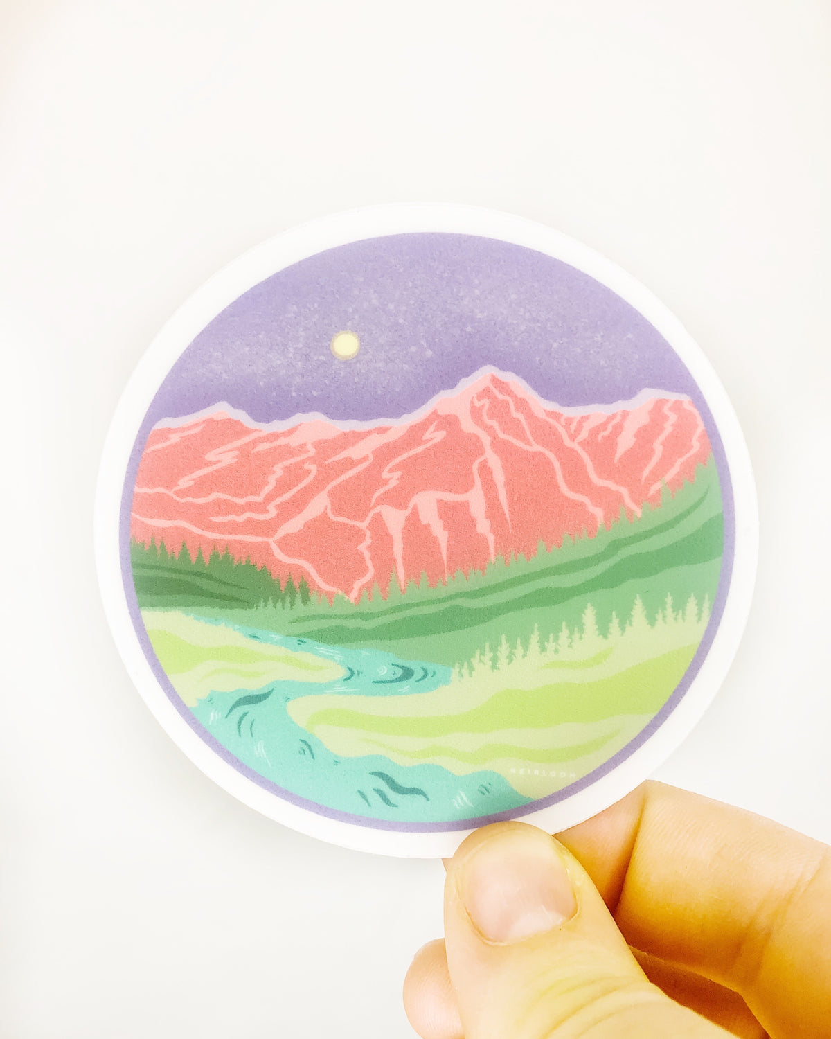 Pastel Leavenworth Sticker - Leavenworth, WA