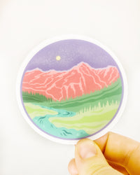 Pastel Leavenworth Sticker - Leavenworth, WA