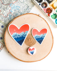 Mountain Love Sticker