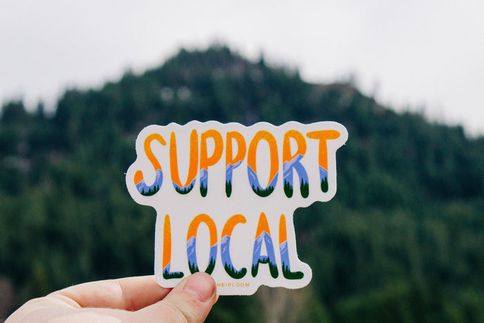 Support Local Sticker