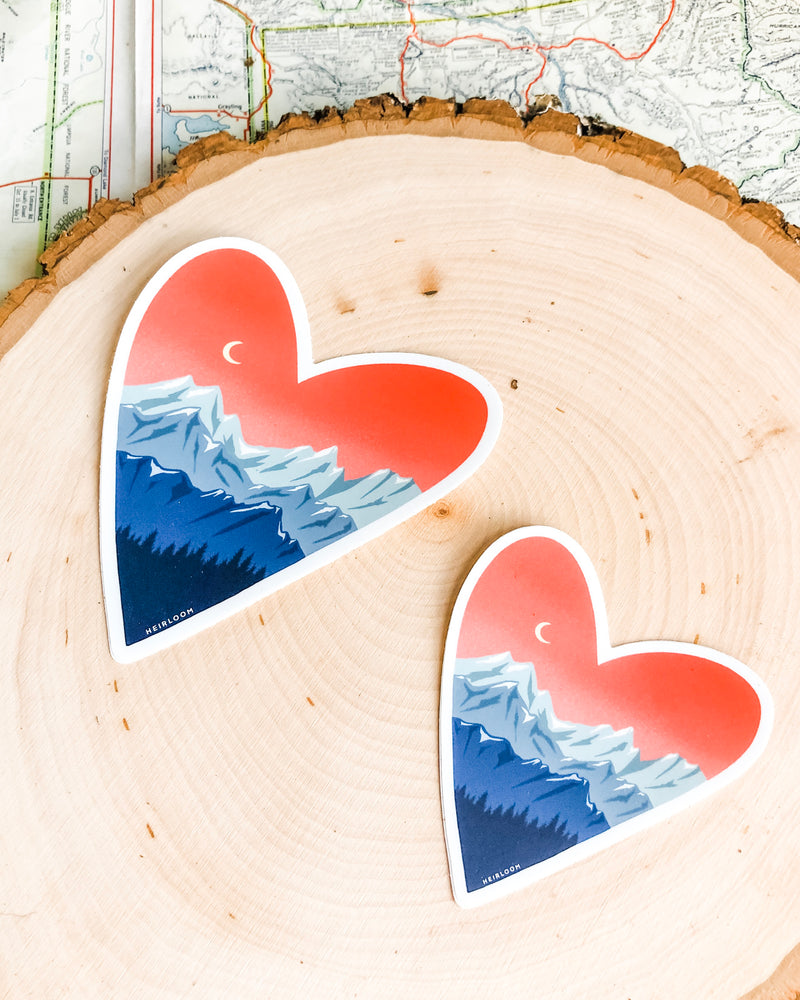 Mountain Love Sticker