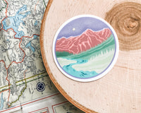 Pastel Leavenworth Sticker - Leavenworth, WA